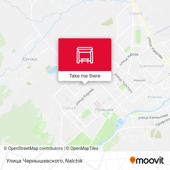 Улица Чернышевского map