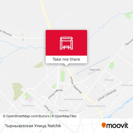 Тырныаузская Улица map