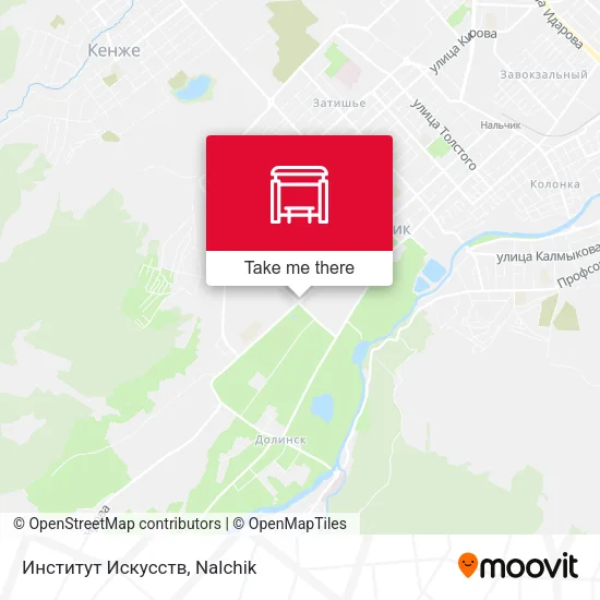 Институт Искусств map