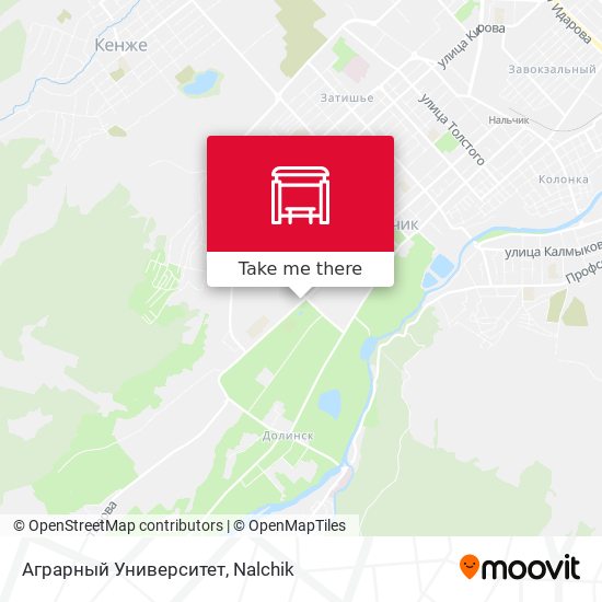 Аграрный Университет map