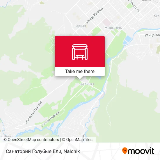 Санаторий Голубые Ели map