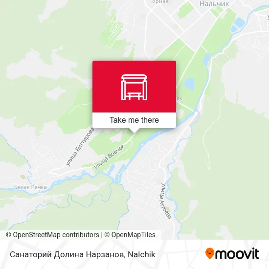 Санаторий Долина Нарзанов map