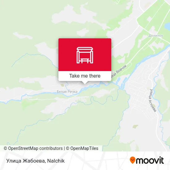 Улица Жабоева map