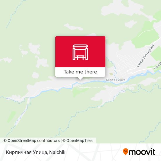 Кирпичная Улица map