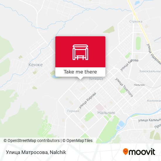Улица Матросова map