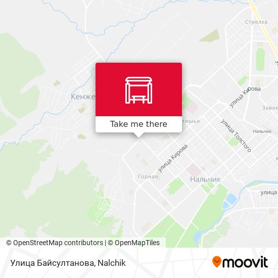 Улица Байсултанова map