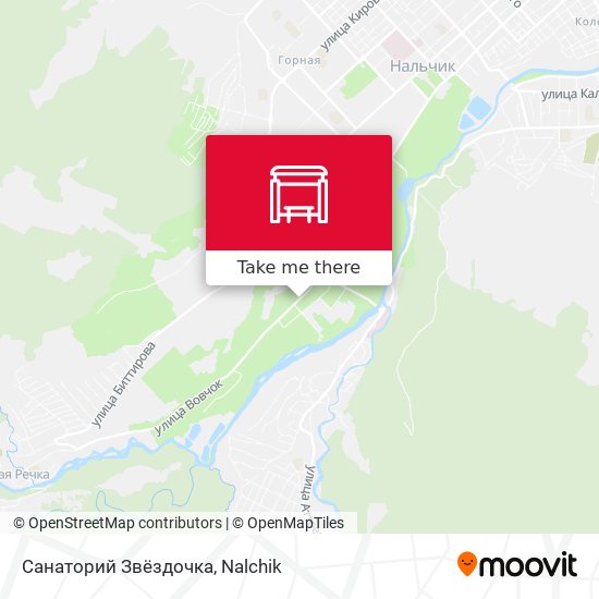 Санаторий Звёздочка map