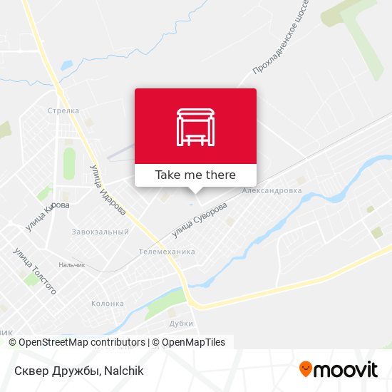 Сквер Дружбы map