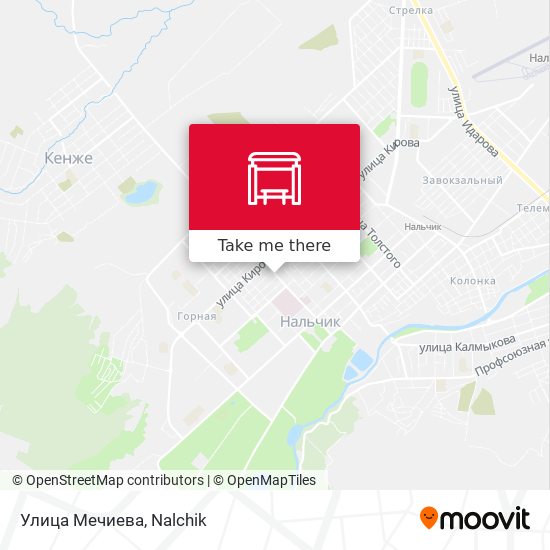 Улица Мечиева map
