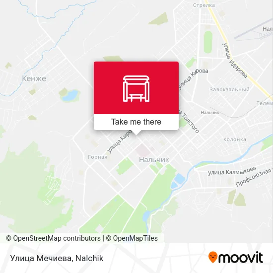 Улица Мечиева map