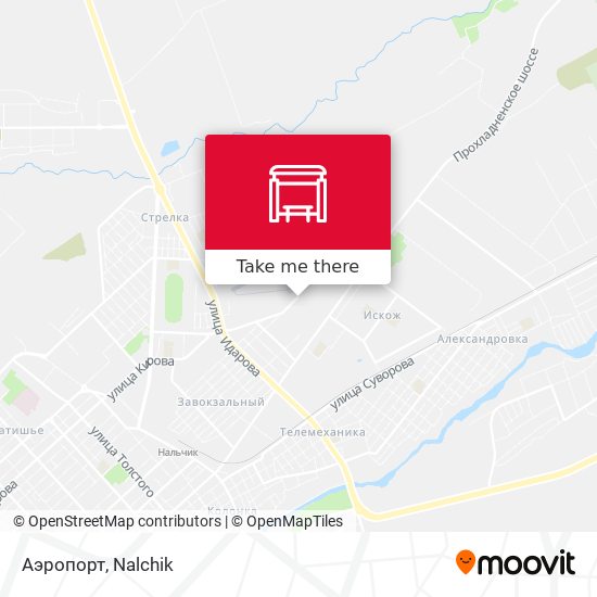 Аэропорт map