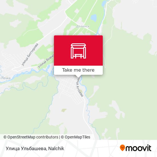 Улица Ульбашева map