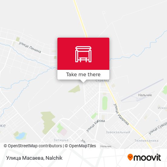 Улица Масаева map