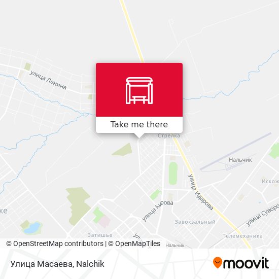 Улица Масаева map