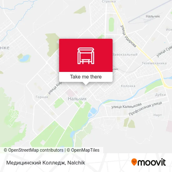 Медицинский Колледж map