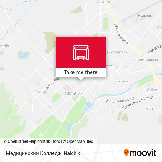 Медицинский Колледж map