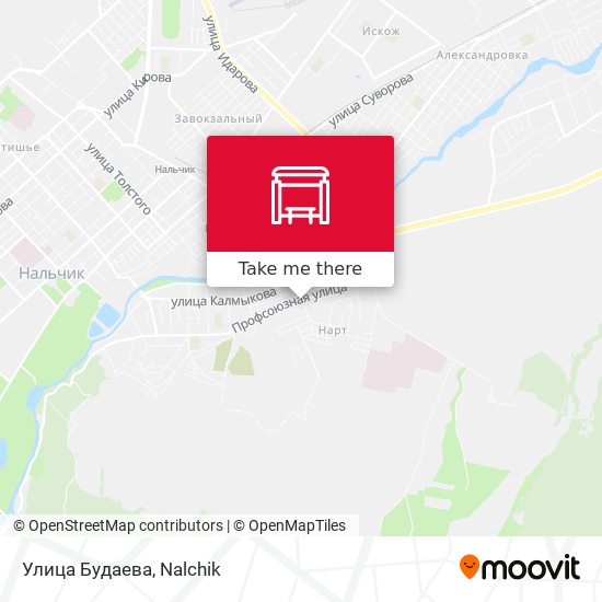 Улица Будаева map