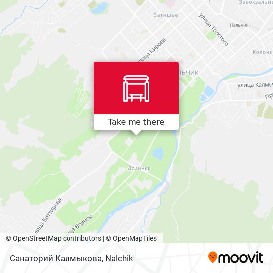 Санаторий Калмыкова map