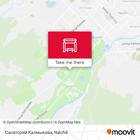 Санаторий Калмыкова map