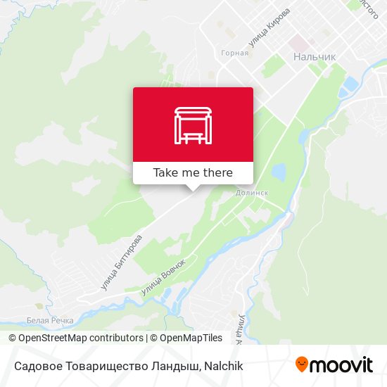 Садовое Товарищество Ландыш map