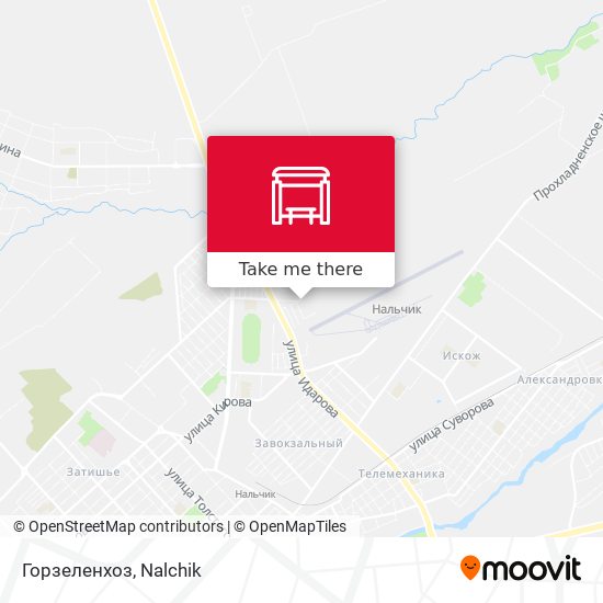 Горзеленхоз map