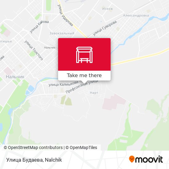 Улица Будаева map
