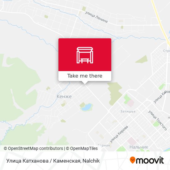 Улица Катханова / Каменская map