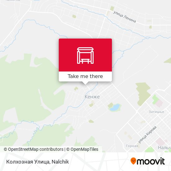 Колхозная Улица map