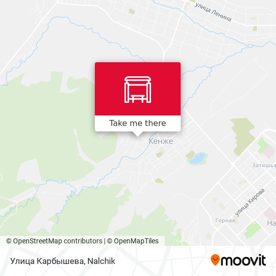 Улица Карбышева map