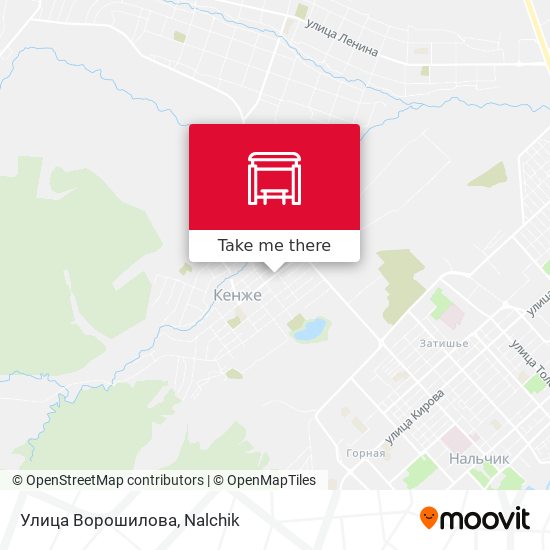Улица Ворошилова map