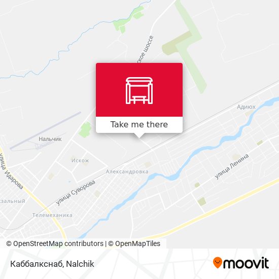 Каббалкснаб map