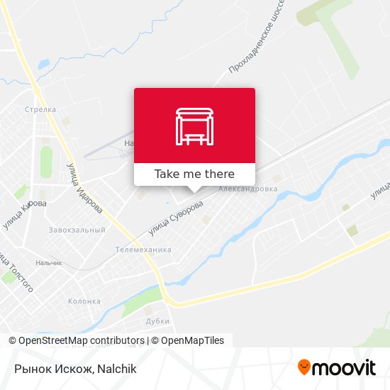 Рынок Искож map