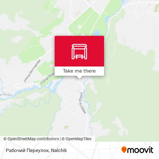 Рабочий Переулок map