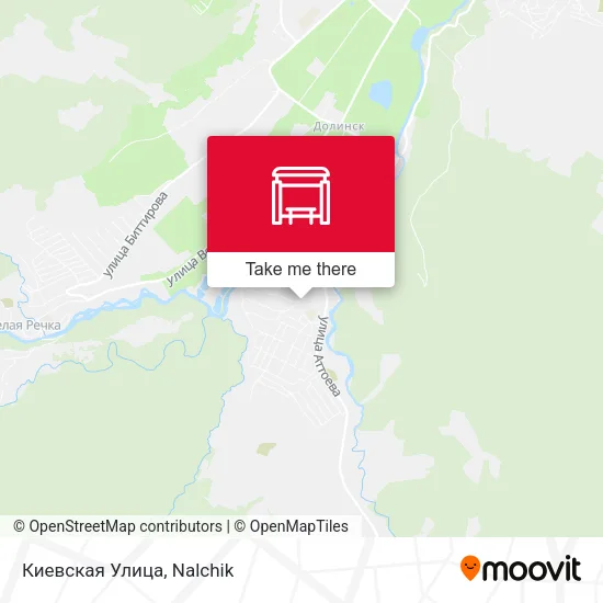 Киевская Улица map