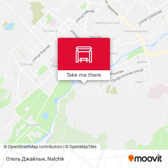 Отель Джайлык map