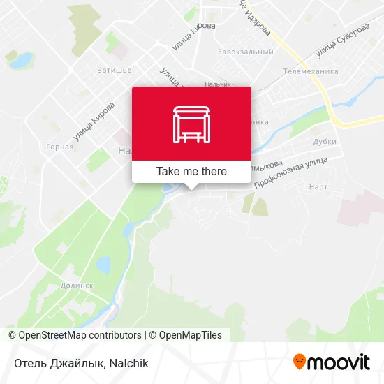 Отель Джайлык map