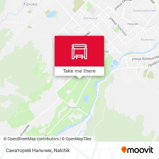 Санаторий Нальчик map