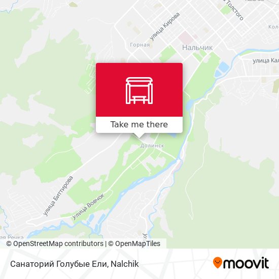 Санаторий Голубые Ели map