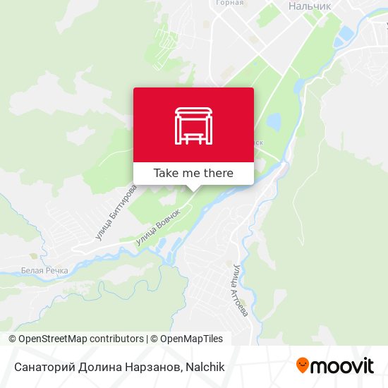 Санаторий Долина Нарзанов map