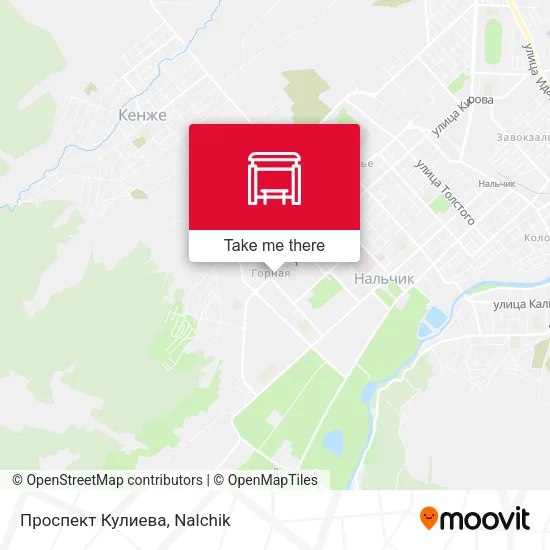 Проспект Кулиева map