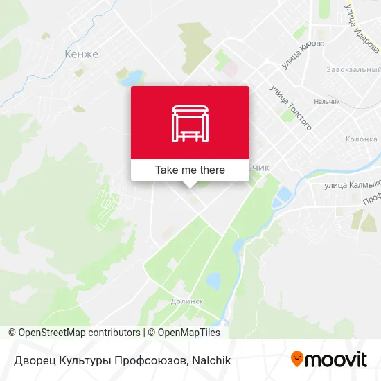 Дворец Культуры Профсоюзов map