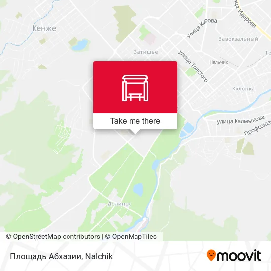 Площадь Абхазии map