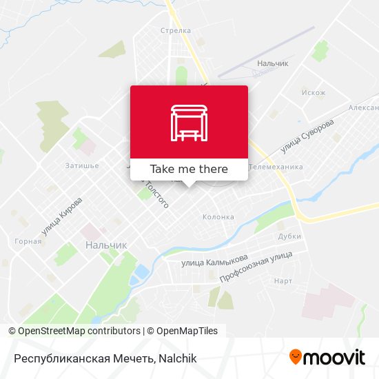 Республиканская Мечеть map