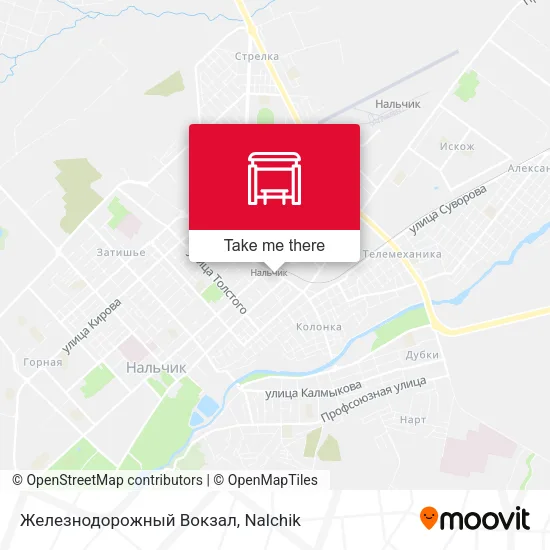 Железнодорожный Вокзал map