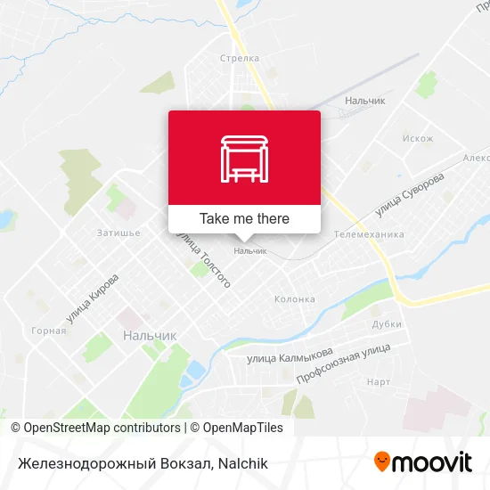 Железнодорожный Вокзал map