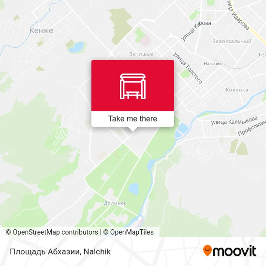 Площадь Абхазии map