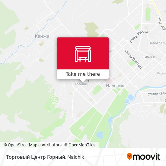 Торговый Центр Горный map