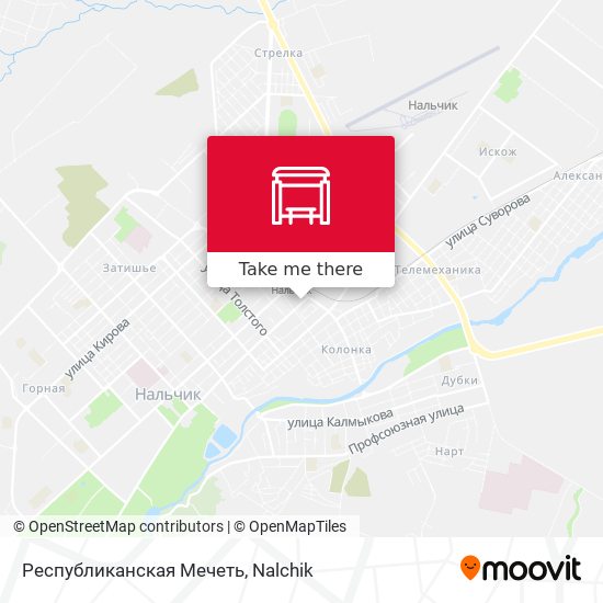 Республиканская Мечеть map
