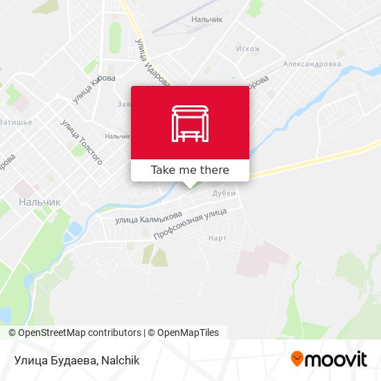 Улица Будаева map