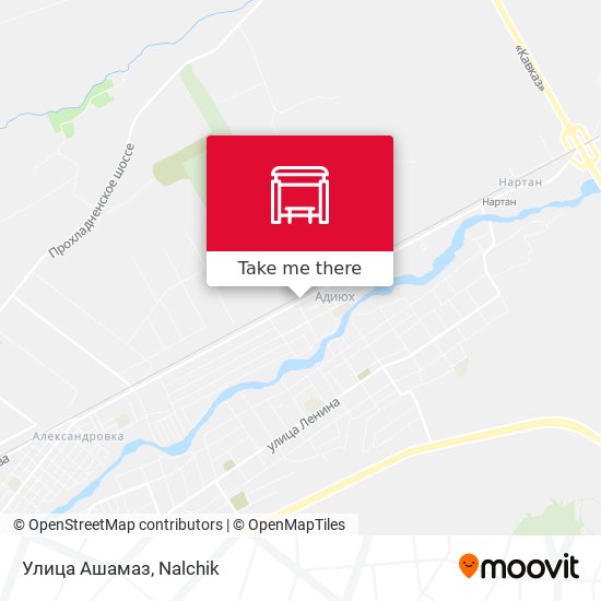 Улица Ашамаз map